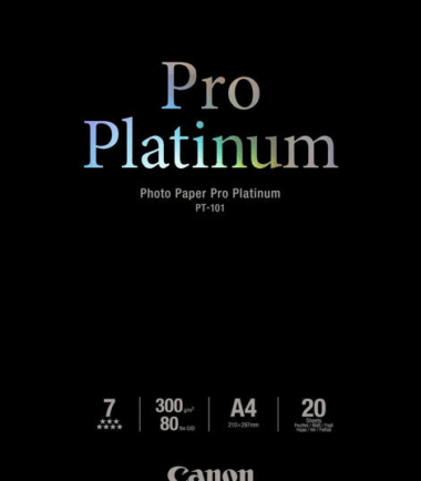 Canon PT-101 Pro Platinum Fotopapier 20 Vellen A4