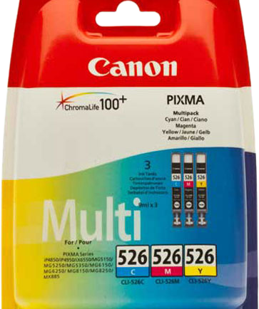 Canon CLI-526 Cartridges Combo Pack