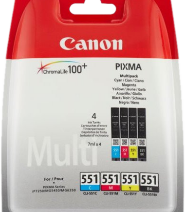 Canon CLI-551 Cartridges Combo Pack