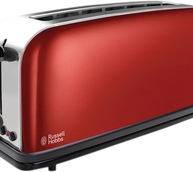 Russell Hobbs Colours Long Slot Rood - Broodroosters