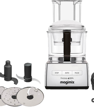 Magimix Cuisine Systeme 4200 XL Mat Chroom - Foodprocessors zonder kookfunctie