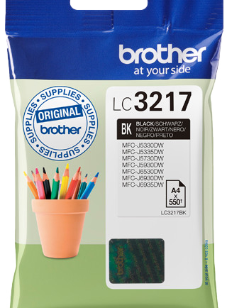 Brother LC-3217 Cartridge Zwart
