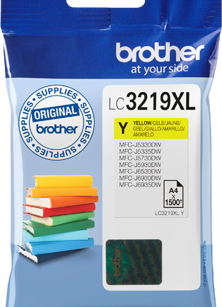Brother LC-3219XL Cartridge Geel