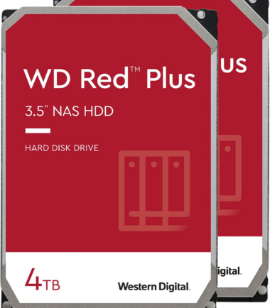 WD Red Plus WD40EFZX 4TB Duo Pack