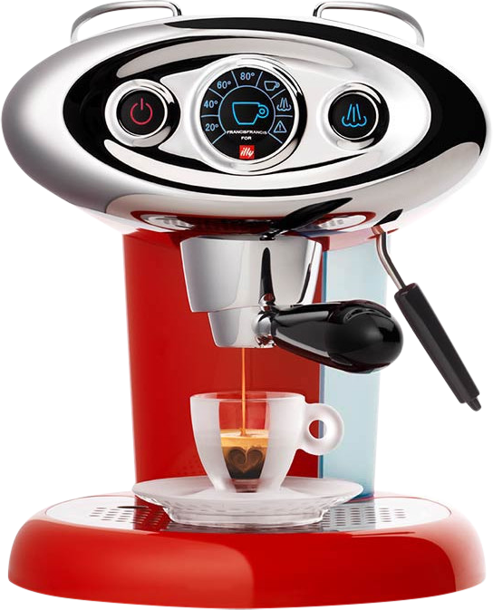 Francis Francis Illy Mie X7.1 Rood - Illy koffieapparaten