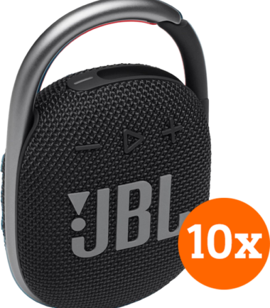 JBL Clip 4 zwart 10-pack