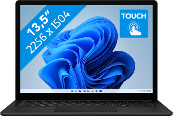 Microsoft Surface Laptop 4 13.5" i5 - 8GB - 512GB Zwart Azerty (W11)