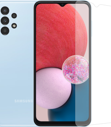Samsung Galaxy A13 128GB Blauw + BlueBuilt Screenprotector Glas