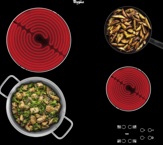 Whirlpool AKT 8090/NE - Inbouw keramische kookplaten