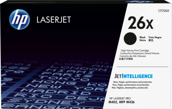 HP 26X LaserJet Toner Zwart (Hoge Capaciteit)