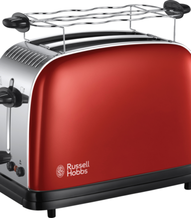 Russell Hobbs Colours Plus+ Flame Red Broodrooster 23330-56 - Broodroosters