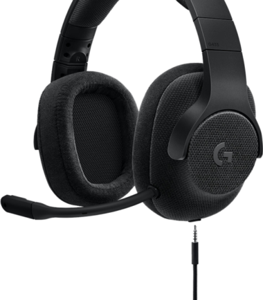 Logitech G433 7.1 Surround Sound Gaming Headset Zwart