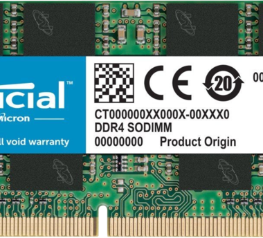 Crucial 8GB 2400MHz DDR4 SODIMM (1x8GB)