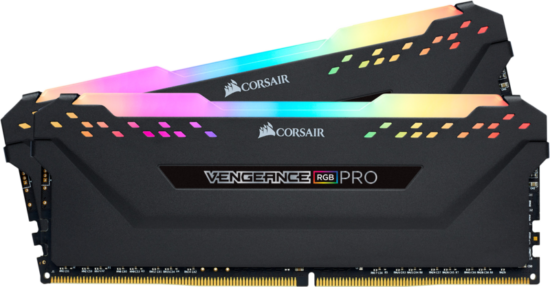 Corsair Vengeance RGB Pro 16GB DDR4 DIMM 2666 Mhz/16 (2x8GB) Black