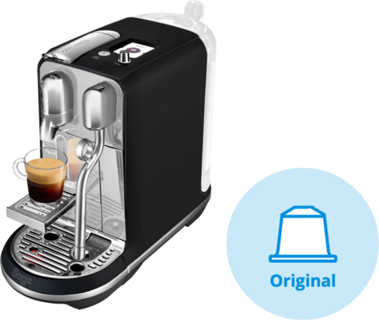 Sage Nespresso Creatista Plus SNE800BTR Black Truffel - Nespresso Original koffieapparaten
