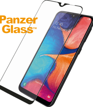 PanzerGlass Case Friendly Samsung Galaxy A20e Screenprotector Glas Zwart