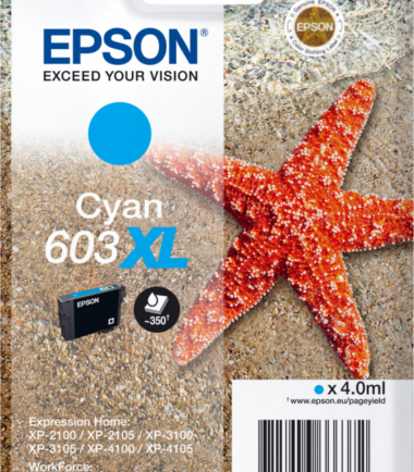 Epson 603XL Cartridge Cyaan