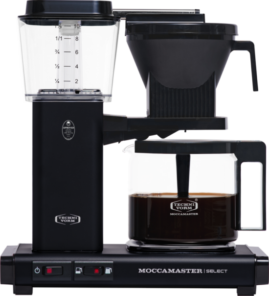 Moccamaster KBG Select Mat zwart - Koffieapparaten Filter