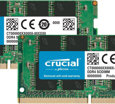 Crucial 16 GB SODIMM DDR4-2400 Duo Pack