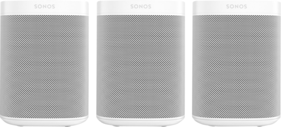 Sonos One 3-pack Wit
