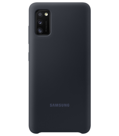 Samsung Galaxy A41 Siliconen Back Cover Zwart
