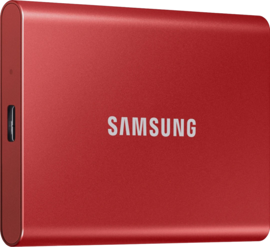 Samsung T7 SSD 1TB Rood