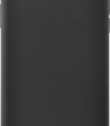 Azuri Apple iPhone SE 2022 / SE 2020 / 8 / 7 Back Cover Siliconen Zwart