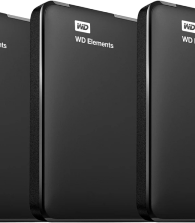 WD Elements Portable 4TB 3-Pack