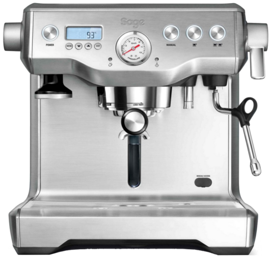 Sage the Dual Boiler Stainless Steel - Koffieapparaten Espresso Halfautomatisch