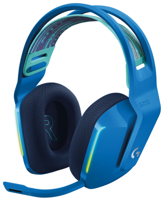 Logitech G733 LIGHTSPEED Wireless Gaming Headset Blauw