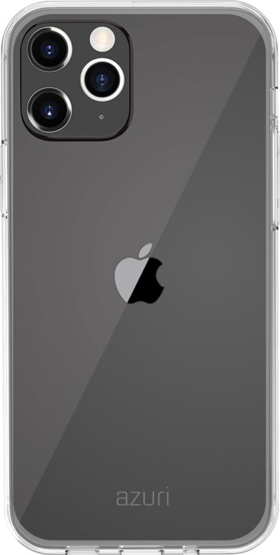 Azuri TPU Apple iPhone 12 / 12 Pro Back Cover Transparant