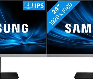 2x Samsung LS24R650
