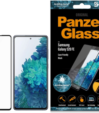 PanzerGlass Case Friendly Samsung Galaxy S20 FE Screenprotector Glas Zwart