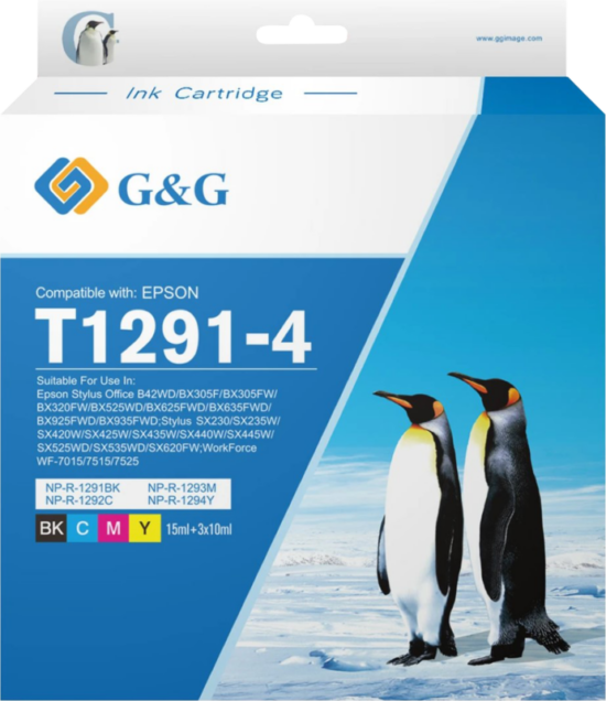G&G T1295 Cartridges Combo Pack