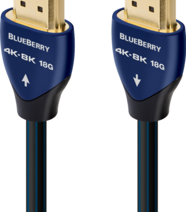 AudioQuest BlueBerry HDMI Kabel 4K 60Hz 2 Meter Blauw