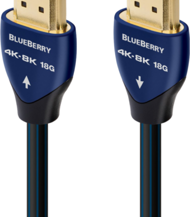 AudioQuest BlueBerry HDMI Kabel 4K 60Hz 3 Meter Blauw