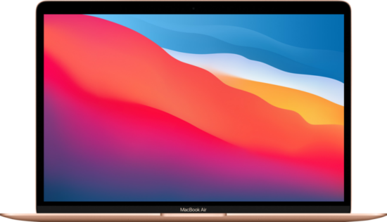 Apple MacBook Air (2020) 16GB/256GB Apple M1 met 7 core GPU Goud AZERTY