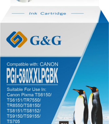 G&G PGI-580XXL Cartridge Zwart