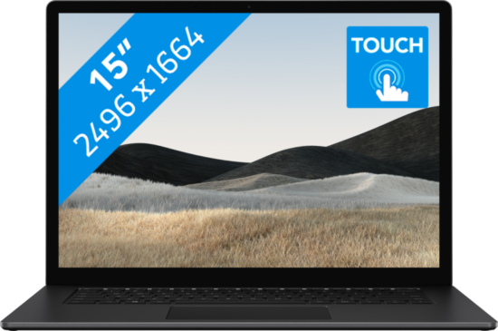 Microsoft Surface Laptop 4 15" - R7se - 8GB - 512GB - Zwart