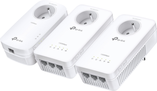 TP-Link TL-WPA8635P Kit WiFi 1300 Mbps 3 adapters