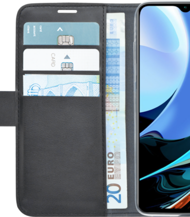 Azuri Wallet Xiaomi Redmi 9T Book Case Zwart