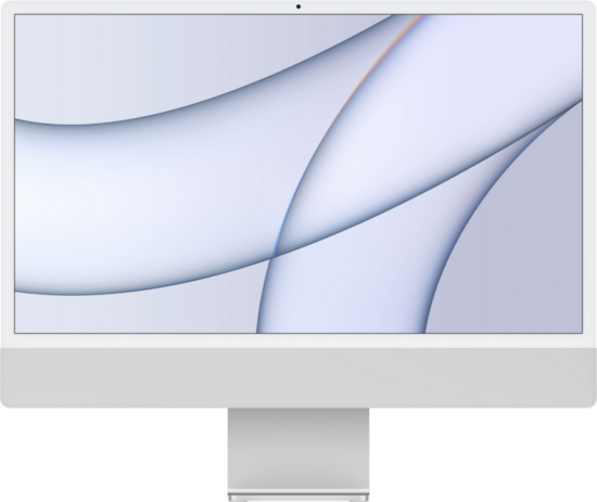 Apple iMac 24" (2021) 16GB/256GB Apple M1 met 8 core GPU Zilver AZERTY