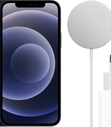 Apple iPhone 12 128GB Zwart - Magsafe Oplaadpakket