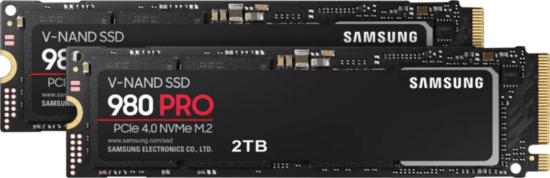 Samsung SSD 980 Pro 2TB Duo Pack