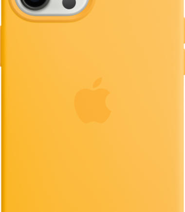 Apple iPhone 12 Pro Max Back Cover met MagSafe Zonnebloemgeel