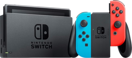 Nintendo Switch OLED Blauw Rood