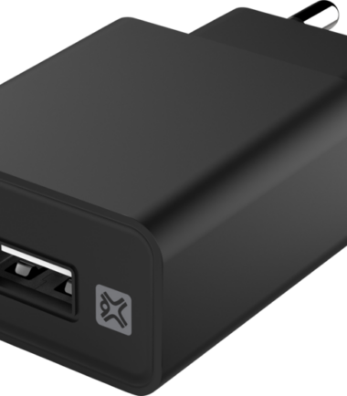 XtremeMac Oplader met Usb A Poort 12W Zwart