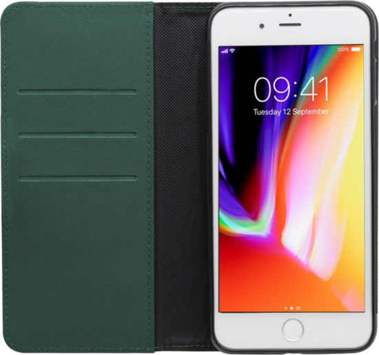 BlueBuilt Apple iPhone 7 Plus / 8 Plus Book Case groen