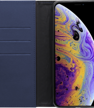 BlueBuilt Apple iPhone Xs/X Book Case Blauw