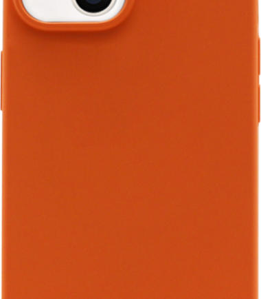 BlueBuilt Soft Case Apple iPhone 13 Back Cover met MagSafe Oranje